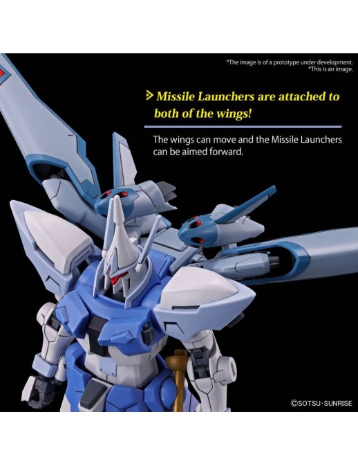 Bandai High Grade HGCE 1/144 Mobile Suit Gundam Gyan Storm Agnes Giebenrath Custom