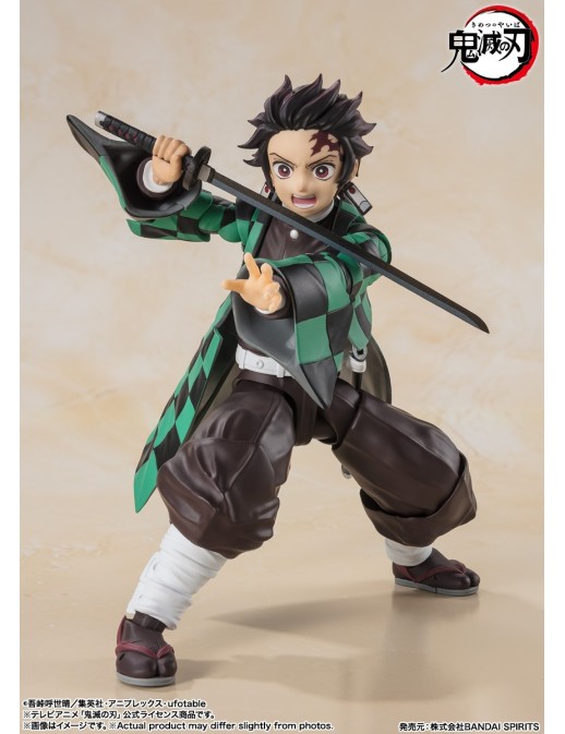 Bandai S.H. Figuarts Demon Slayer Kimetsu No Yaiba Tanjiro Kamado