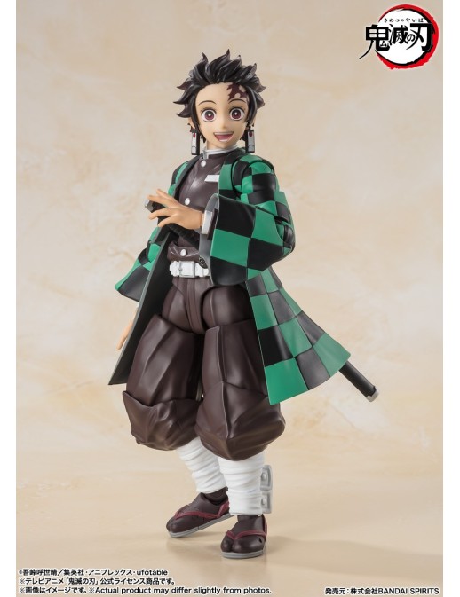 Bandai S.H. Figuarts Demon Slayer Kimetsu No Yaiba Tanjiro Kamado