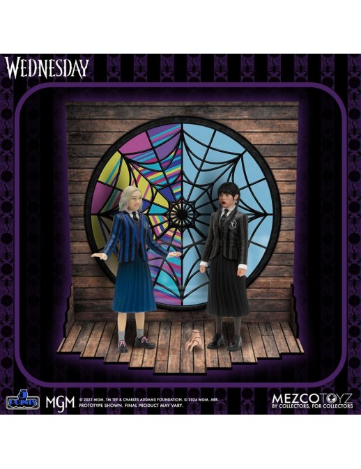 Mezco Wednesday 5 Points Wednesday & Enid Box Set