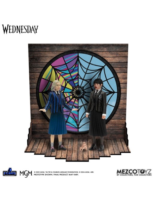 Mezco Wednesday 5 Points Wednesday & Enid Box Set
