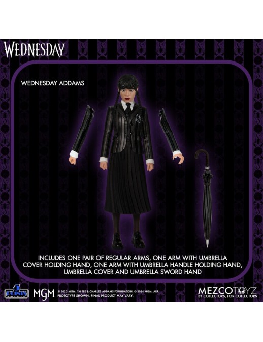 Mezco Wednesday 5 Points Wednesday & Enid Box Set