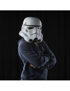 Hasbro Star Wars The Black Series Replica 1/1 Electronic Helmet Captain Cardinal