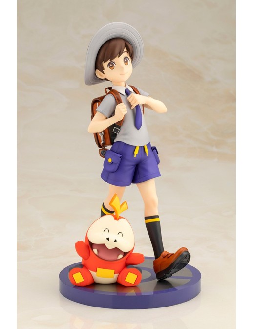 Kotobukiya ARTFX J Pokemon Series Florian with Fuecoco