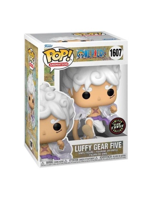 Funko POP! Animation 1607 One Piece Luffy Gear Five Glow Chase Limited Edition