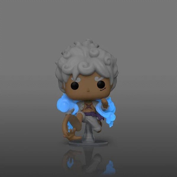 FUNKO POP! ANIMATION 1607 ONE PIECE LUFFY GEAR FIVE GLOW CHASE LIMITED EDITION