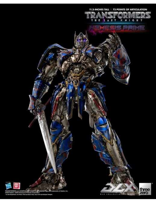Threezero Transformers The Last Knight DLX Scale Collectible Figure Series Nemesis Prime
