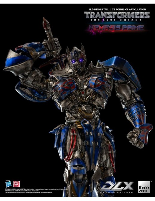 Threezero Transformers The Last Knight DLX Scale Collectible Figure Series Nemesis Prime