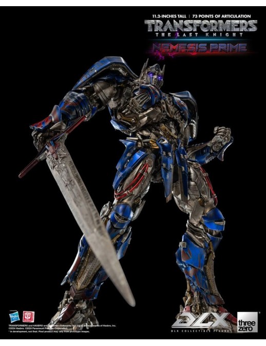 Threezero Transformers The Last Knight DLX Scale Collectible Figure Series Nemesis Prime