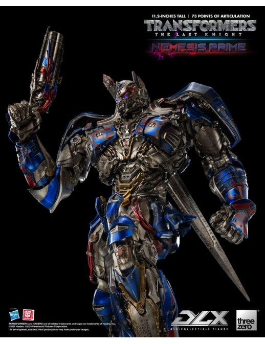 Threezero Transformers The Last Knight DLX Scale Collectible Figure Series Nemesis Prime