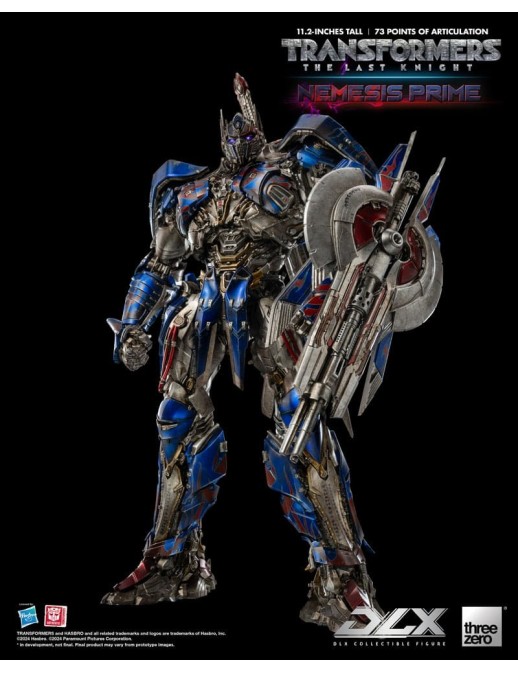 Threezero Transformers The Last Knight DLX Scale Collectible Figure Series Nemesis Prime