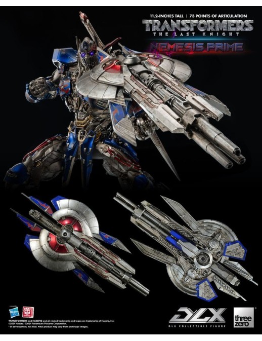 Threezero Transformers The Last Knight DLX Scale Collectible Figure Series Nemesis Prime