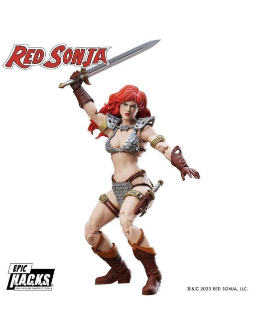 Boss Fight Studio Red Sonja 50th Anniversary Epic H.A.C.K.S. Figure