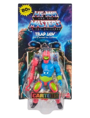 Mattel Masters of the Universe Trap Jaw Evil & Armed for Combat Cartoon Collection