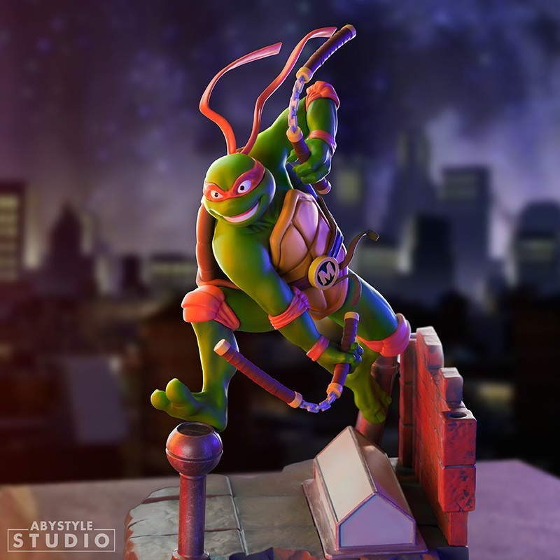 ABYSTYLE STUDIO SUPER FIGURE COLLECTION TEENAGE MUTANT NINJA TURTLES MICHELANGELO