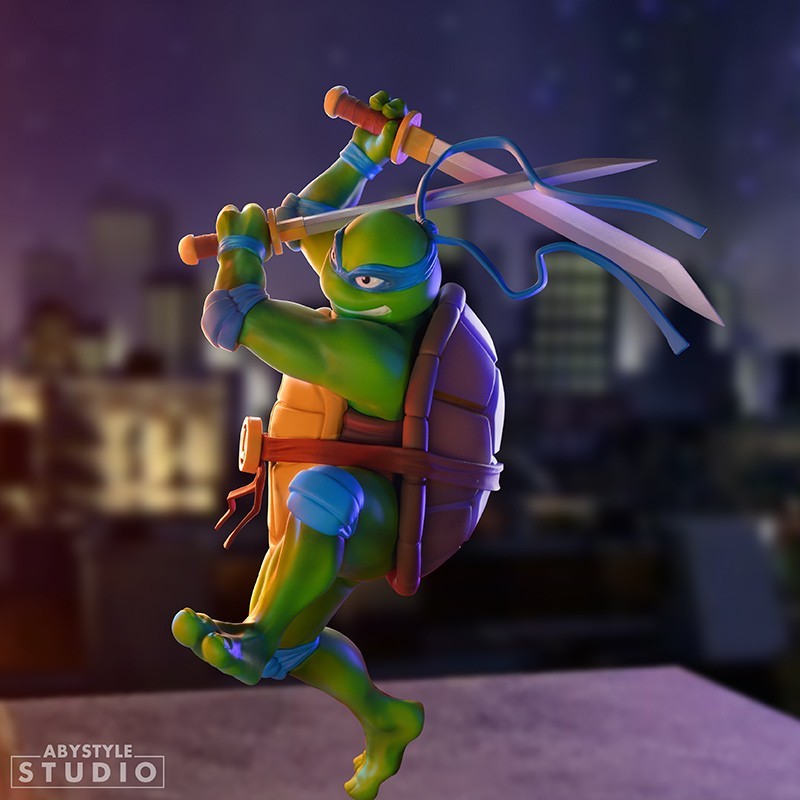 ABYSTYLE STUDIO SUPER FIGURE COLLECTION TEENAGE MUTANT NINJA TURTLES LEONARDO