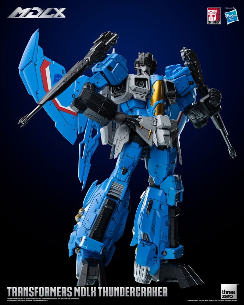 THREEZERO, TRANSFORMERS, MDLX, ARTICULATED FIGURES SERIES, THUNDERCRACKER