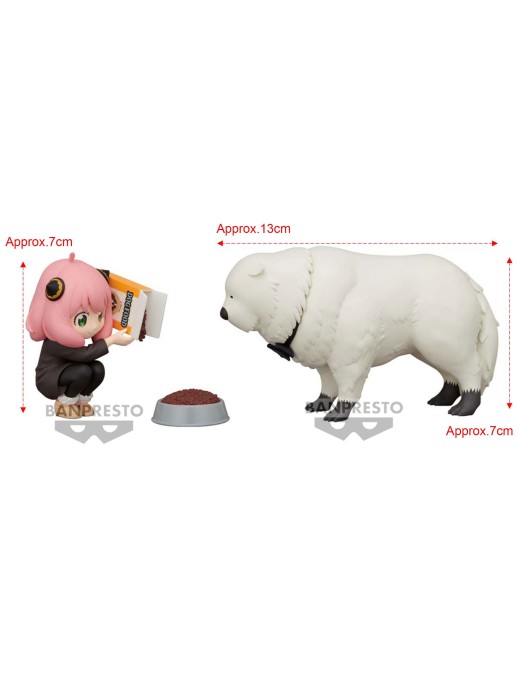 Banpresto Spy x Family Break Time Collection Anya Forger & Bond Forger II