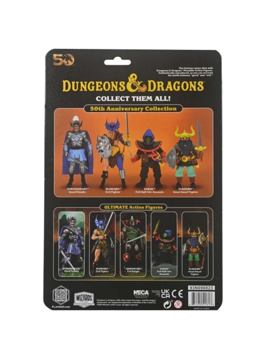 Neca Dungeons & Dragons 50th Anniversary Action Figure Ultimate Strongheart