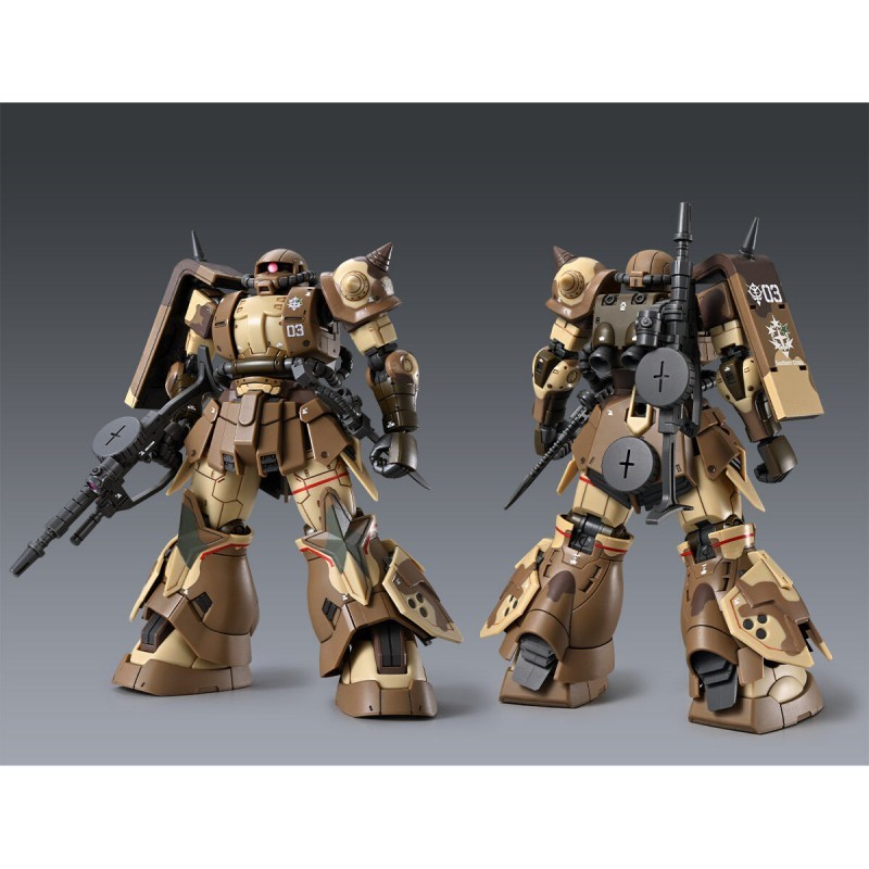 P-BANDAI HIGH GRADE HG 1/144 MOBILE SUIT GUNDAM MS-06GD ZAKU HIGH MOBILITY SURFACE TYPE SANGHO'S UNIT