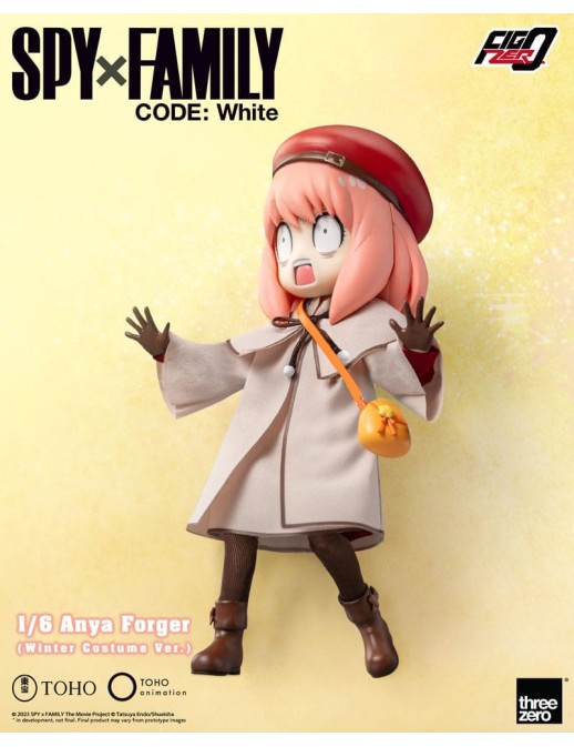 Threezero FigZero Spy X Family Code: White Anya Forger Winter Costume Version