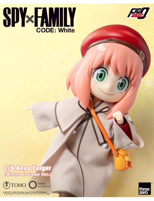 Threezero FigZero Spy X Family Code: White Anya Forger Winter Costume Version