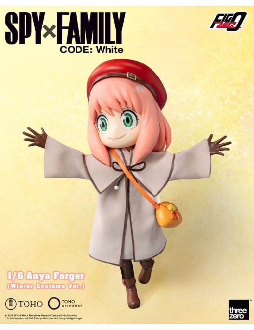 Threezero FigZero Spy X Family Code: White Anya Forger Winter Costume Version