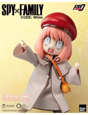 Threezero FigZero Spy X Family Code: White Anya Forger Winter Costume Version