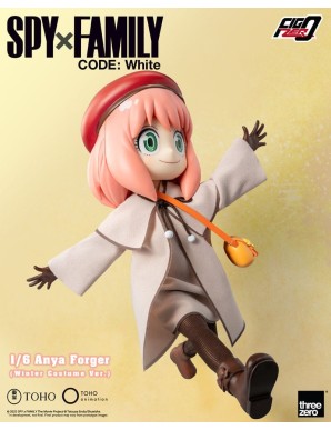 Threezero FigZero Spy X Family Code: White Anya Forger Winter Costume Version