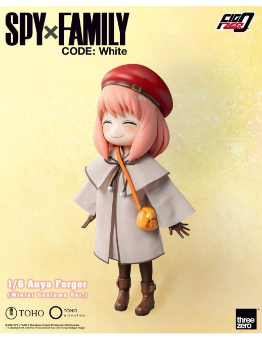 Threezero FigZero Spy X Family Code: White Anya Forger Winter Costume Version