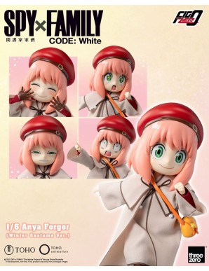 Threezero FigZero Spy X Family Code: White Anya Forger Winter Costume Version