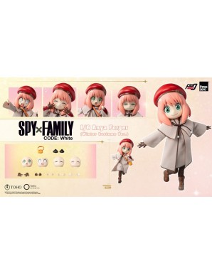 Threezero FigZero Spy X Family Code: White Anya Forger Winter Costume Version