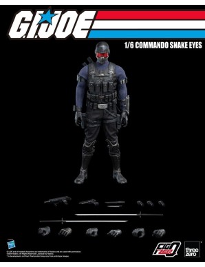 Threezero FigZero G.I. Joe Commando Snake Eyes