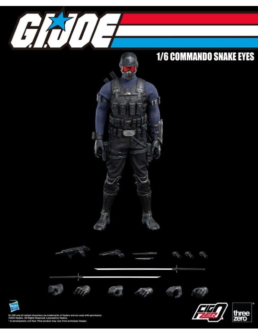 Threezero FigZero G.I. Joe Commando Snake Eyes