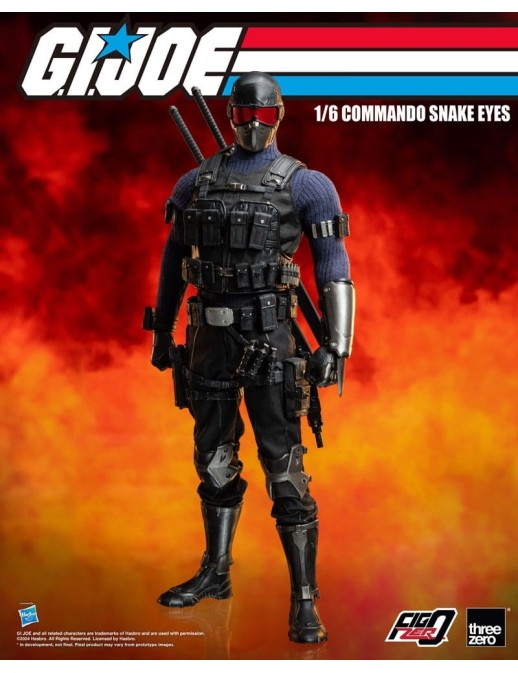 Threezero FigZero G.I. Joe Commando Snake Eyes