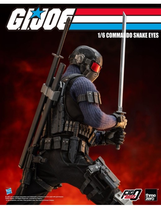 Threezero FigZero G.I. Joe Commando Snake Eyes