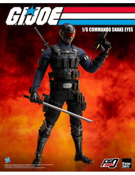 Threezero FigZero G.I. Joe Commando Snake Eyes