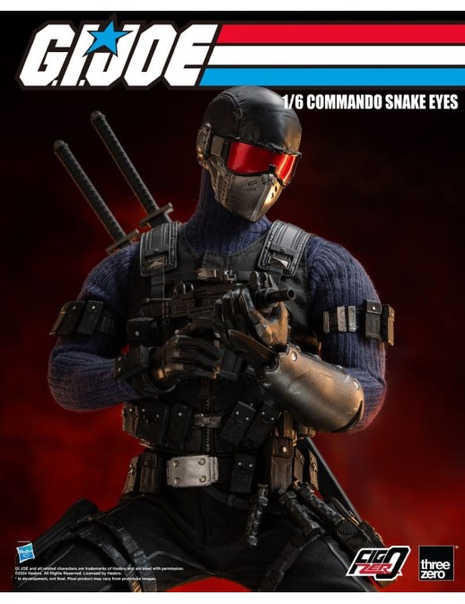 Threezero FigZero G.I. Joe Commando Snake Eyes