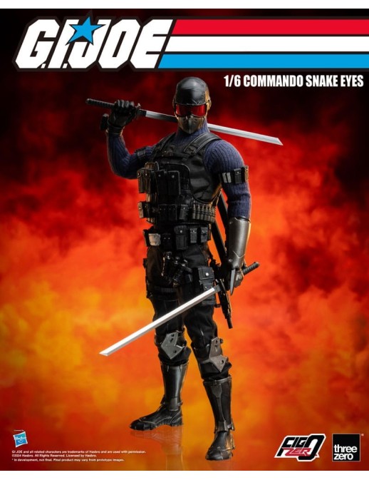 Threezero FigZero G.I. Joe Commando Snake Eyes
