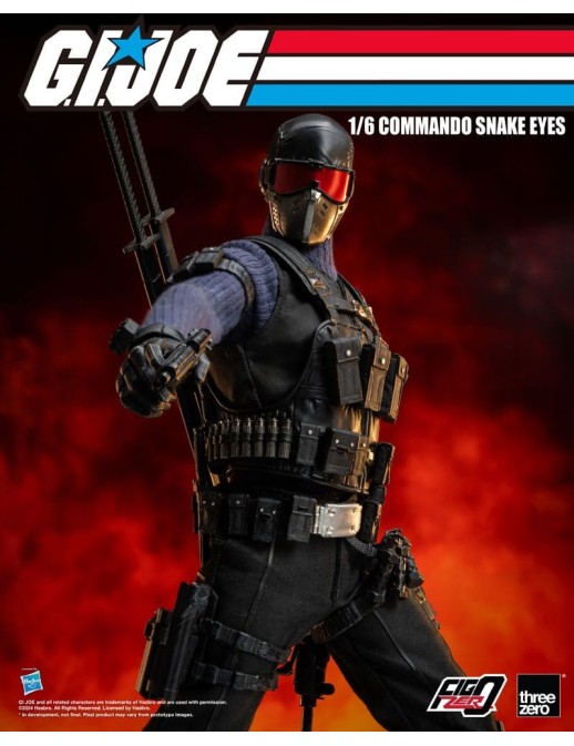 Threezero FigZero G.I. Joe Commando Snake Eyes