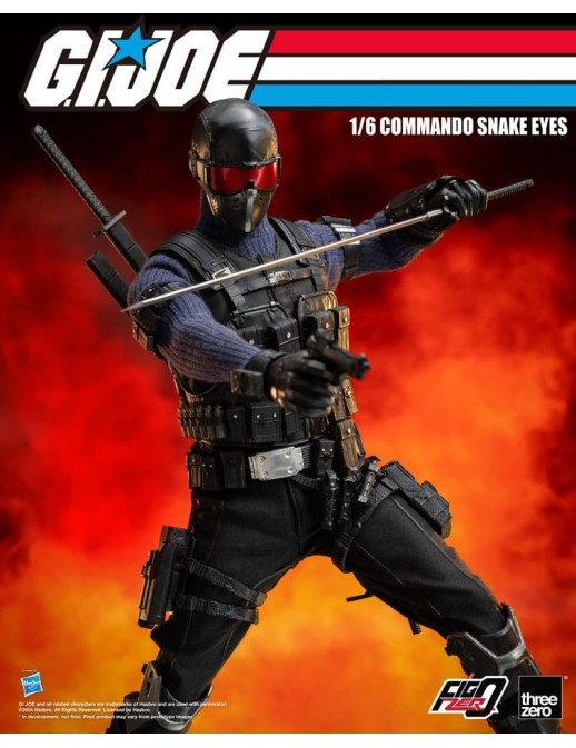 Threezero FigZero G.I. Joe Commando Snake Eyes