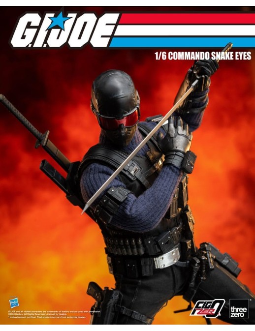 Threezero FigZero G.I. Joe Commando Snake Eyes