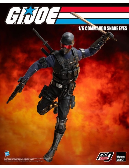 Threezero FigZero G.I. Joe Commando Snake Eyes