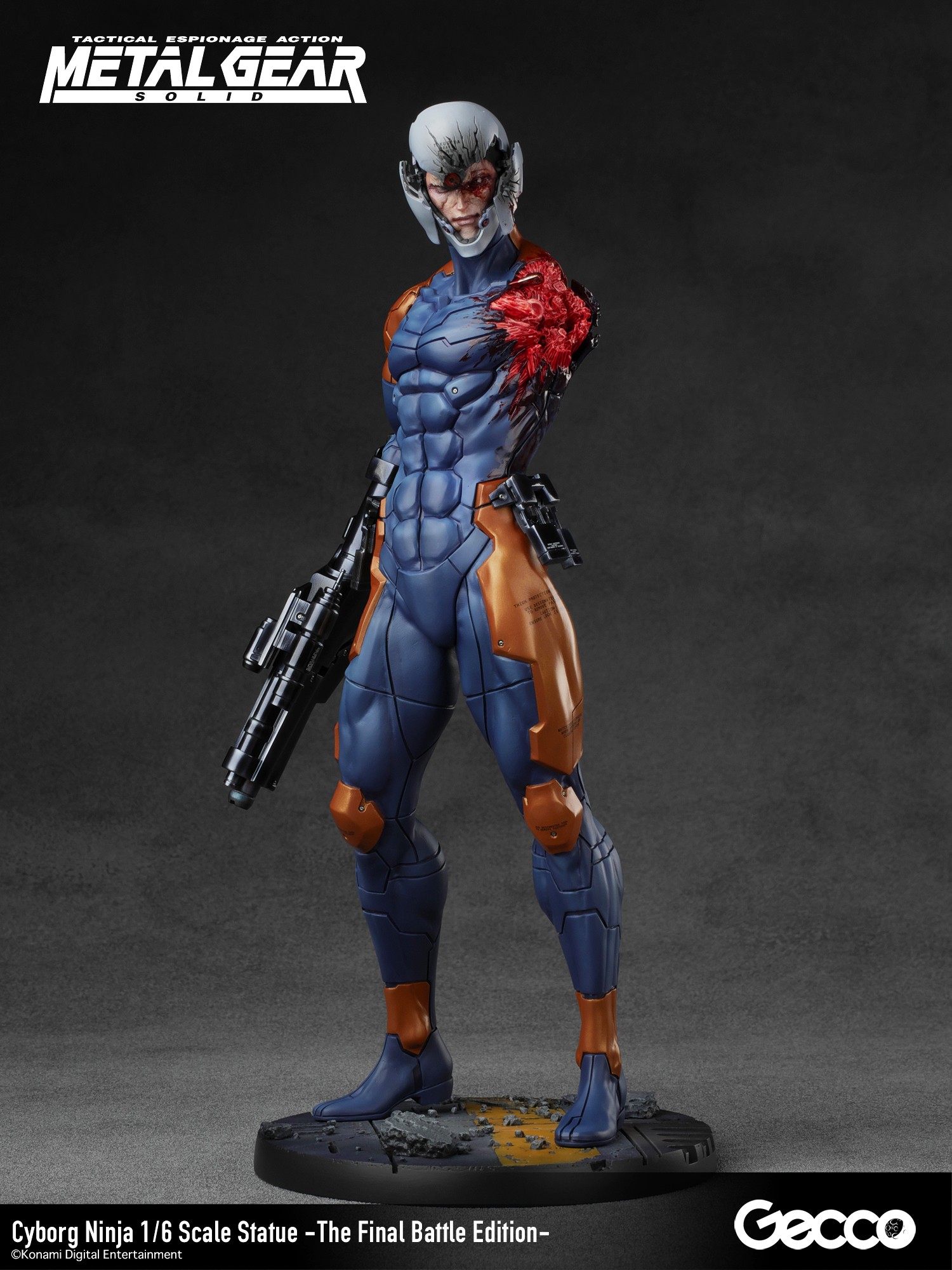 GECCO METAL GEAR SOLID CYBORG NINJA THE FINAL BATTLE EDITION