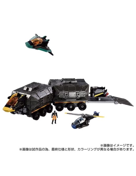 Takara Tomy Diaclone Reboot D Vehicles Set 4
