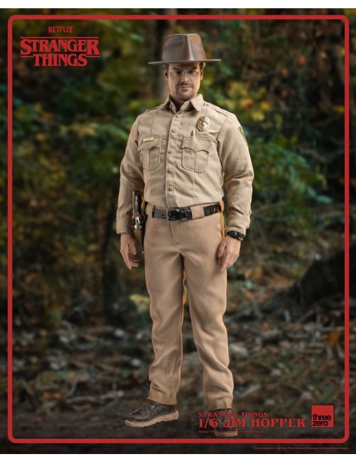 Threezero Stranger Things Jim Hopper 1/6 Scale