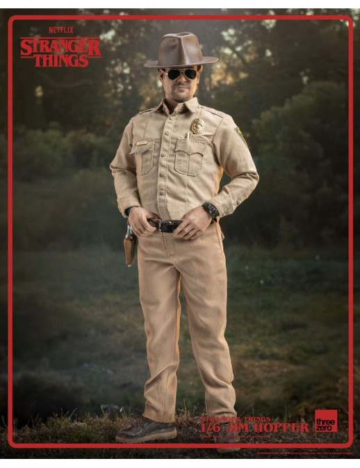 Threezero Stranger Things Jim Hopper 1/6 Scale