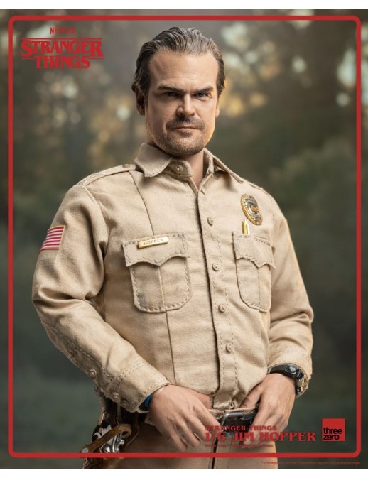 Threezero Stranger Things Jim Hopper 1/6 Scale