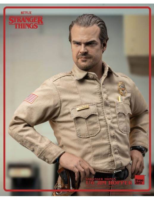 Threezero Stranger Things Jim Hopper 1/6 Scale