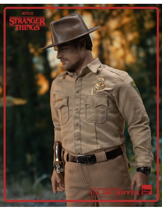 Threezero Stranger Things Jim Hopper 1/6 Scale